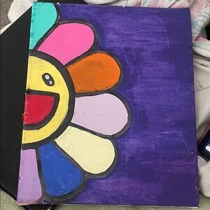 Colorful Flower Canvas Art